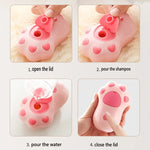 3-in-1 Steam Cat Brush for Shedding, Massage & Grooming