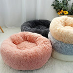 CloudFluff™ Calming Plush Pet Bed for Dog & Cat Anxiety Relief