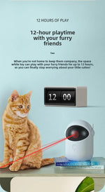 ChaseTower™ Automatic Interactive Laser Toy for House Cats | Smart Cat Exercise Toy