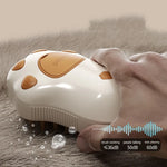 3-in-1 Steam Cat Brush for Shedding, Massage & Grooming