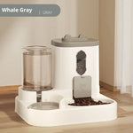 Aura HydroGlow™ 2-in-1 Pet Water Fountain & Food Station