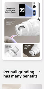 PawsGlow™ Safe Pet Nail Clipper with Bright LED Light & Guard
