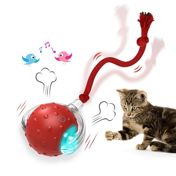 OrbitBall™ Automatic Smart Self-Rotating Ball Toy for Cats & Small Dogs
