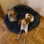 CloudFluff™ Calming Plush Pet Bed for Dog & Cat Anxiety Relief
