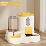 Aura HydroGlow™ 2-in-1 Pet Water Fountain & Food Station