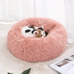CloudFluff™ Calming Plush Pet Bed for Dog & Cat Anxiety Relief