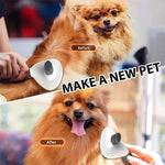 GentleTouch™ Pet Deshedding Glove Brush for Gentle Cats & Dogs Massage