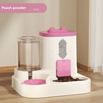 Aura HydroGlow™ 2-in-1 Pet Water Fountain & Food Station