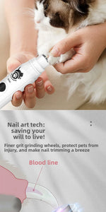 PawsGlow™ Safe Pet Nail Clipper with Bright LED Light & Guard