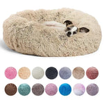 CloudFluff™ Calming Plush Pet Bed for Dog & Cat Anxiety Relief