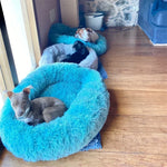 CloudFluff™ Calming Plush Pet Bed for Dog & Cat Anxiety Relief