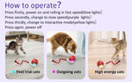 OrbitBall™ Automatic Smart Self-Rotating Ball Toy for Cats & Small Dogs