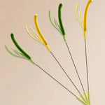 FeatherPounce™ Interactive Feather Wand Toy for House Cats Exercise
