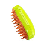 3-in-1 Steam Cat Brush for Shedding, Massage & Grooming