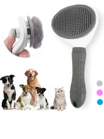 GentleTouch™ Pet Deshedding Glove Brush for Gentle Cats & Dogs Massage