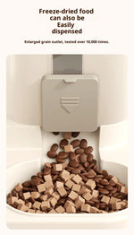 Aura HydroGlow™ 2-in-1 Pet Water Fountain & Food Station