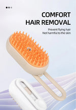 MistGroom™ Steamy Pet Brush for Shedding & Grooming | Steam Pet Comb