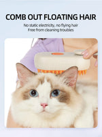 MistGroom™ Steamy Pet Brush for Shedding & Grooming | Steam Pet Comb