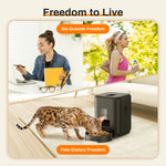 SmartFeeder Pro™ Automatic Pet Feeder with Portion Control & Timer