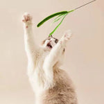 FeatherPounce™ Interactive Feather Wand Toy for House Cats Exercise
