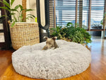 CloudFluff™ Calming Plush Pet Bed for Dog & Cat Anxiety Relief