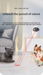 ChaseTower™ Automatic Interactive Laser Toy for House Cats | Smart Cat Exercise Toy