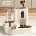 Aura HydroGlow™ 2-in-1 Pet Water Fountain & Food Station