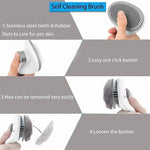 GentleTouch™ Pet Deshedding Glove Brush for Gentle Cats & Dogs Massage